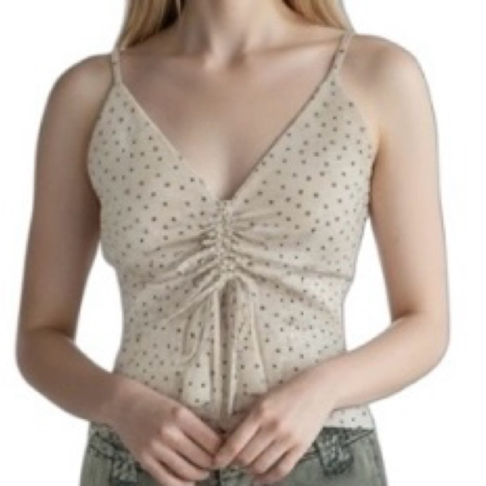 LA Hearts Summer Crop Peplum Top